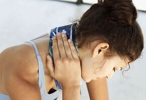 Comprimir como una forma de tratar la osteocondrosis cervical